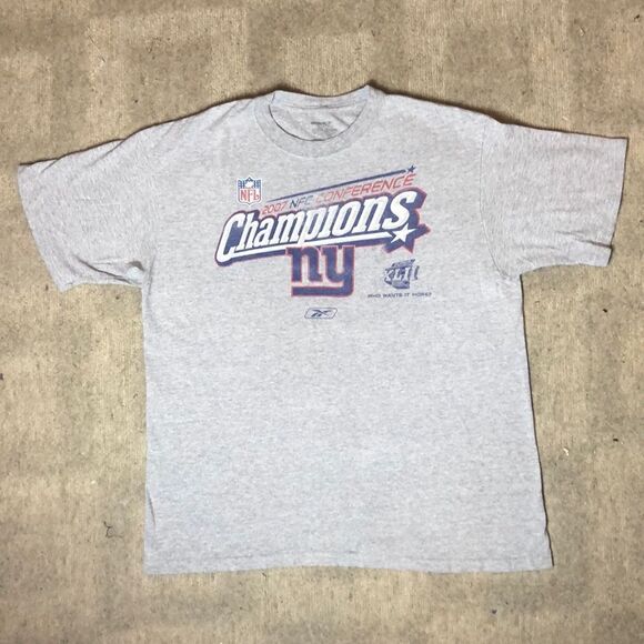 Vintage 2007 Giants NFC Conference Champions Tee | Large - Picture 1 of 3